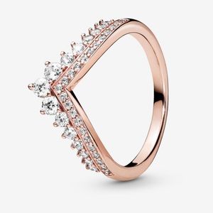 Pandora Princess Wishbone Ring (size 4.5, 48)